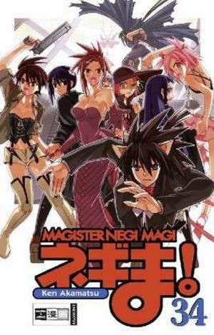 Negima! Magister Negi Magi 34 de Ken Akamatsu