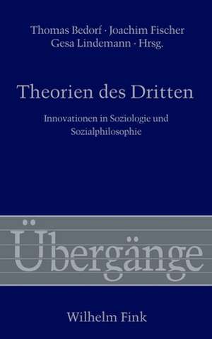 Theorien des Dritten de Thomas Bedorf