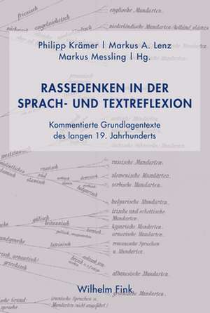 Rassedenken in der Sprach- und Textreflexion de Philipp Krämer