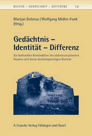 Gedächtnis - Identität - Differenz de Marijan Bobinac