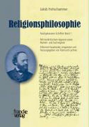 Jakob Frohschammer, Religionsphilosophie de Raimund Lachner