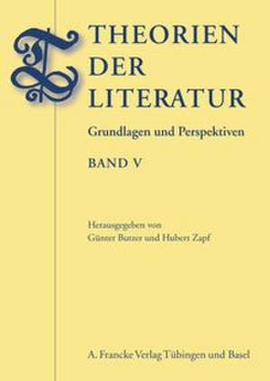 Theorien der Literatur V de Günter Zapf Butzer