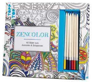 Kreativ-Set Zencolor (Ausmalen für Erwachsene)