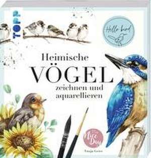 Heimische Vögel zeichnen und aquarellieren de Tanja Geier