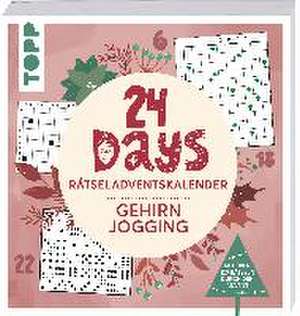 24 DAYS RÄTSELADVENTSKALENDER - Gehirnjogging de Frechverlag