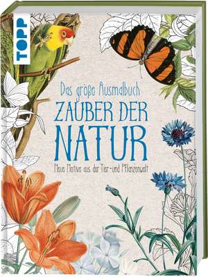 Frechverlag: Das große Ausmalbuch Zauber der Natur