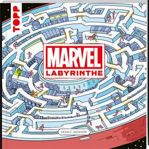 MARVEL Labyrinthe: Finde deinen Weg durch das größte Comic-Universum de Sean C. Jackson