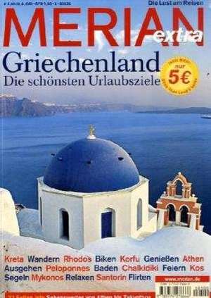 MERIAN extra Griechenland de Manfred Bissinger