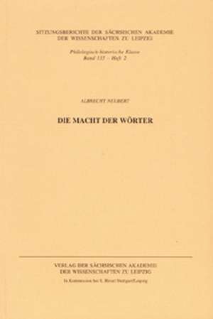 Die Macht der Wörter de Albrecht Neubert