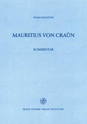 Mauritius von Craun de Heimo Reinitzer