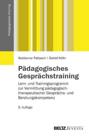 Pädagogisches Gesprächstraining de Waldemar Pallasch