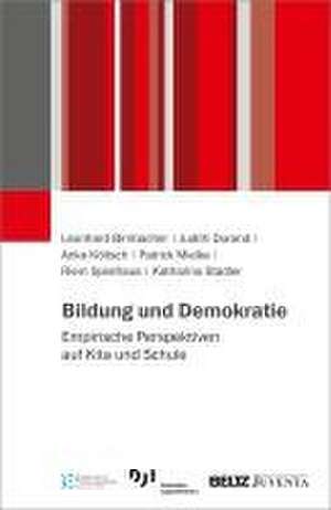 Bildung und Demokratie de Leonhard Birnbacher