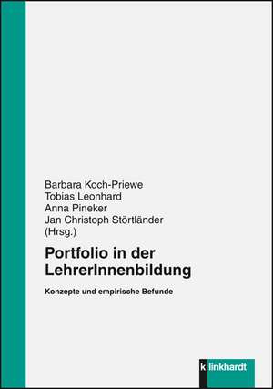 Portfolio in der LehrerInnenbildung de Barbara Koch-Priewe