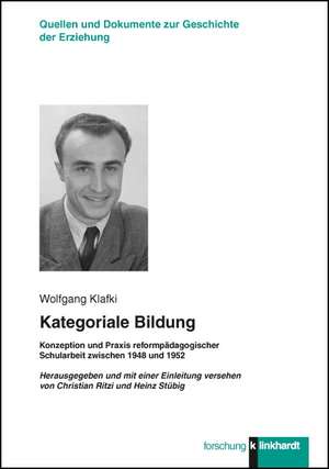 Kategoriale Bildung de Wolfgang Klafki