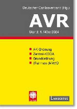 AVR Buchausgabe 2024 de Caritasverband Deutscher