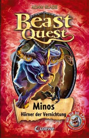 Beast Quest 50 - Minos, Hörner der Vernichtung de Adam Blade