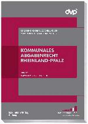 Kommunales Abgabenrecht Rheinland-Pfalz de Beate Rheindorf