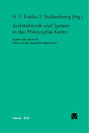 Architektonik Und System in Der Philosophie Kants: Martin Heidegger Und Roman Jakobson de Hans F Fulda