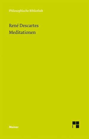 Meditationen de René Descartes