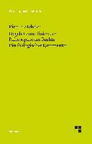 Hegels Grundlinien der Philosophie des Rechts. Ein dialogischer Kommentar de Pirmin Stekeler