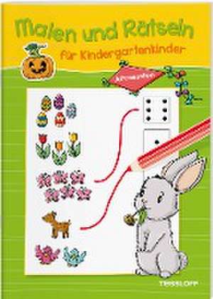 Malen und Rätseln für Kindergartenkinder. Jahreszeiten de Nadja Schwendemann