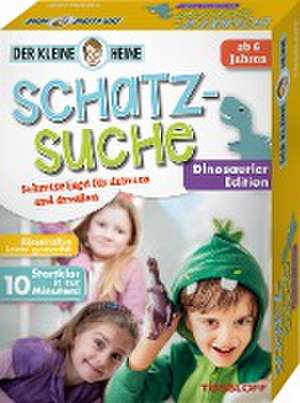 Der kleine Heine. Schatzsuche. Dinosaurier Edition. Schnitzeljagd für drinnen und draußen de Stefan Heine