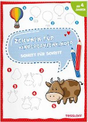 Zeichnen für Kindergartenkinder. Schritt für Schritt de Nadja Schwendemann