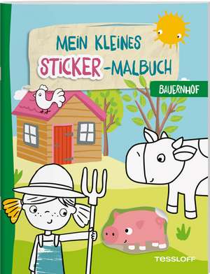 Mein kleines Sticker-Malbuch. Bauernhof de Alberta Kiel