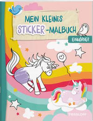 Mein kleines Sticker-Malbuch. Einhörner de Alberta Kiel