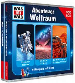 WAS IST WAS 3-CD-Hörspielbox Abenteuer Weltraum de Manfred Baur