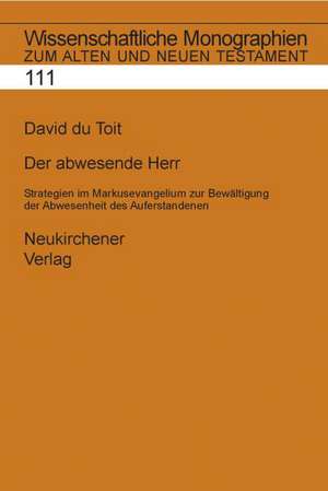 Der abwesende Herr de David du Toit