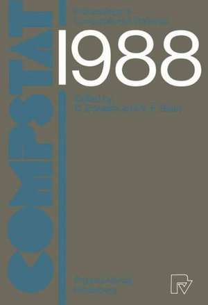 COMPSTAT: Proceedings in Computational Statistics 8th Symposium held in Copenhagen 1988 de David Edwards