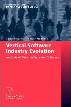 Vertical Software Industry Evolution: Analysis of Telecom Operator Software de Pasi Tyrväinen