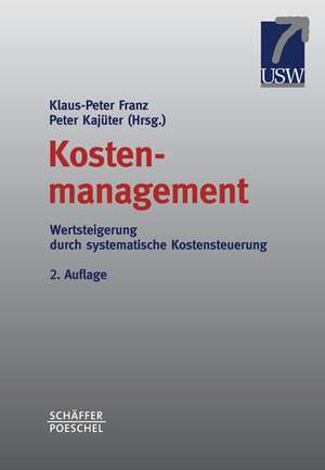 Kostenmanagement de Klaus-Peter Franz