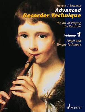 Advanced Recorder Technique de Gudrun Heyens