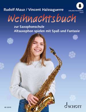 Weihnachtsbuch zur Saxophonschule de Vincent Haissaguerre