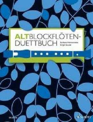 Altblockflöten-Duettbuch de Barbara Hintermeier