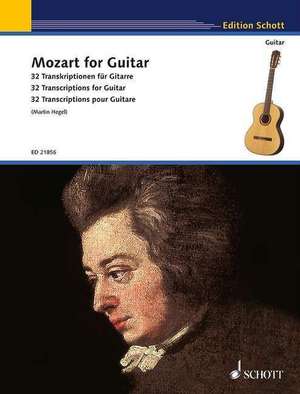 Mozart for Guitar de Wolfgang Amadeus Mozart