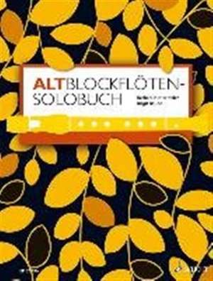 Altblockflöten-Solobuch de Barbara Hintermeier