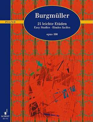 25 Etudes, Op. 100: For Piano de Friedrich Burgmüller