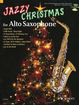 Jazzy Christmas for Alto Saxophone de Hal Leonard