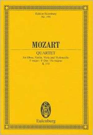 Quartett F-Dur de WOLFGANG AMA MOZART