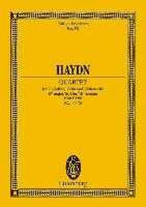 Streichquartett Es-Dur de Joseph Haydn