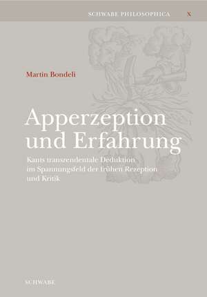 Apperzeption und Erfahrung de Martin Bondeli