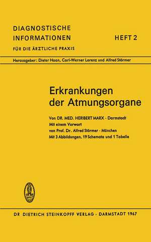 Erkrankungen der Atmungsorgane de H. Marx