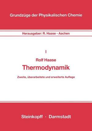 Thermodynamik de R. Haase