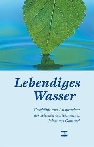 Lebendiges Wasser de Johannes Gommel