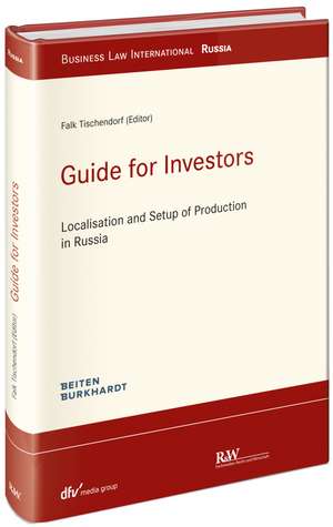 Guide for Investors de Falk Tischendorf