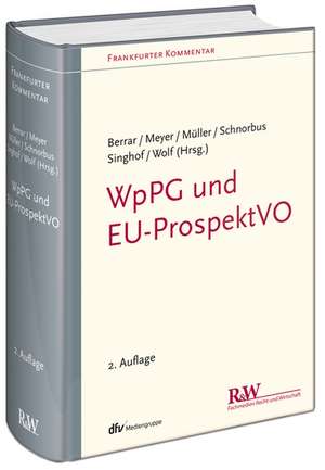 WpPG und EU-ProspektVO de Carsten Berrar