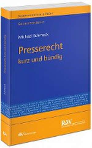 Presserecht de Michael Schmuck